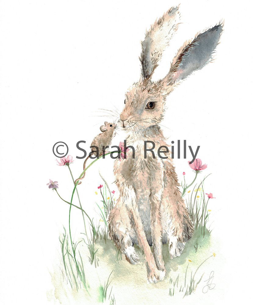 Little Friend by Sarah Reilly, Suffolk Artist, Love Country by Sarah Reilly