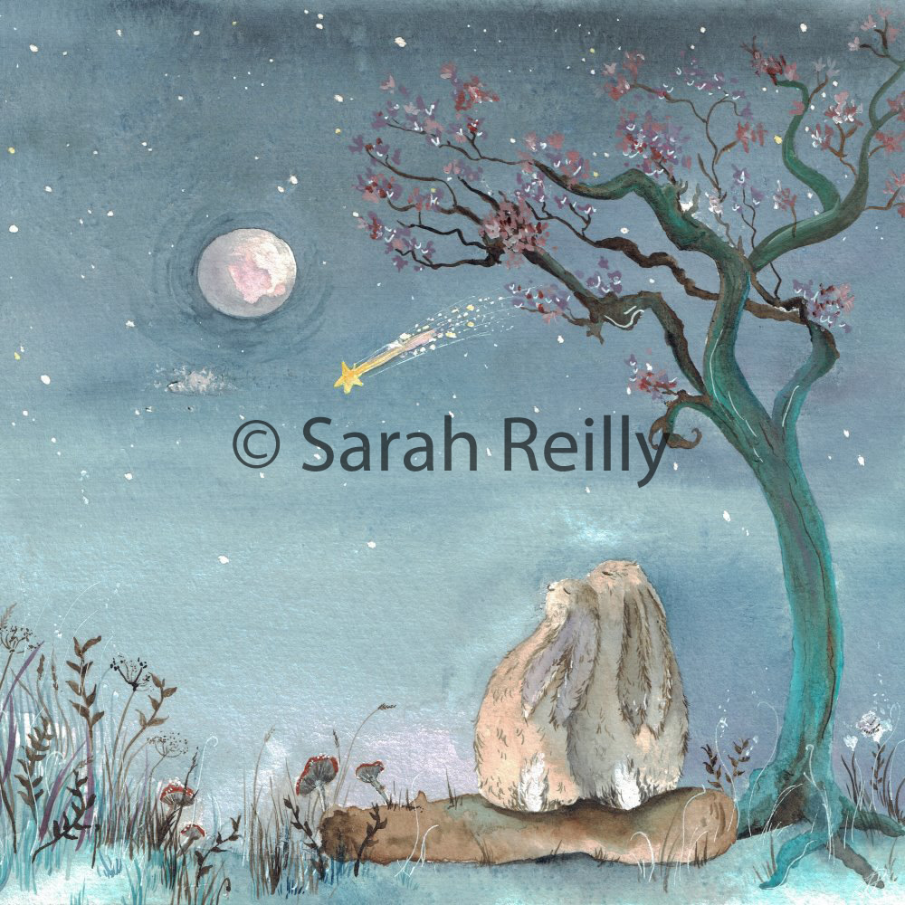 Stars and Dreams by Sarah Reilly, Suffolk Artist, Love Country by Sarah Reilly