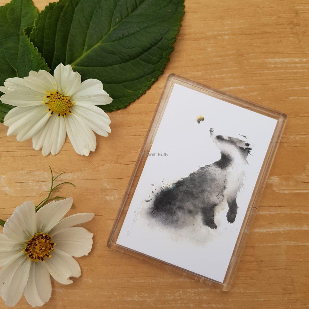 Badger and Bee Magnet