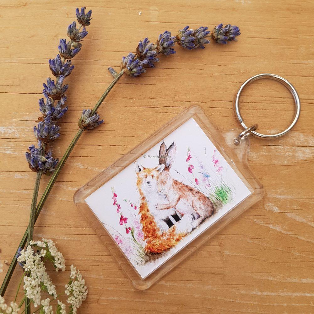 Best Friends Keyring