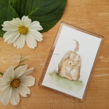 Hares my Family Magnet