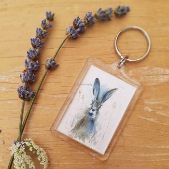 In the Wet Grass Keyring