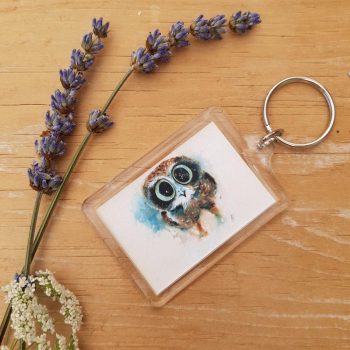 Little Night Owl Keyring