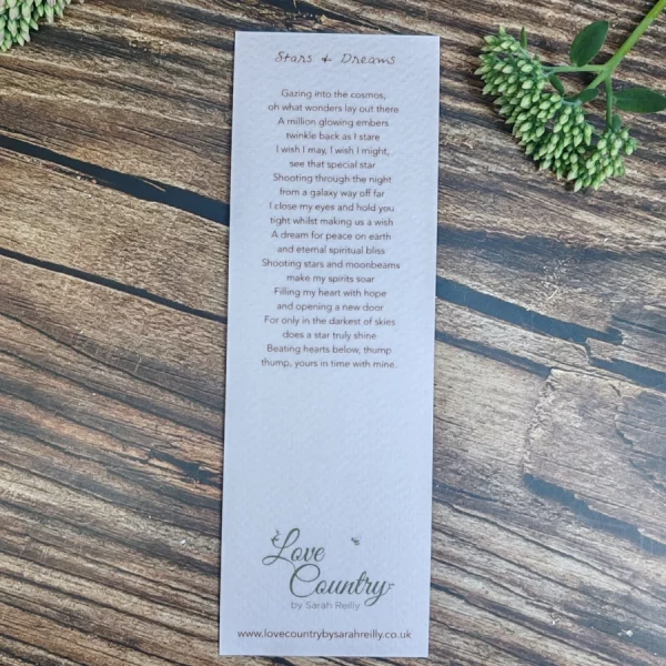 Stars and Dreams Bookmark - Image 2