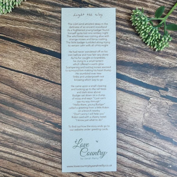 Light The Way Bookmark - Image 2