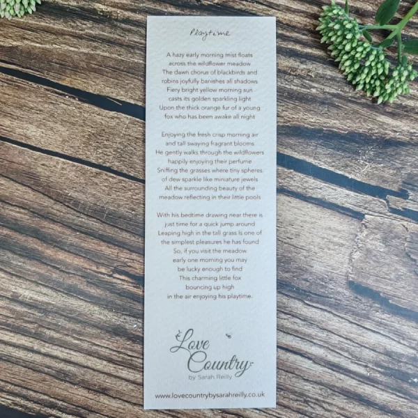 Playtime Bookmark - Image 2