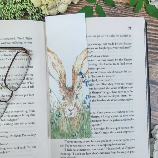 Curious Hare Bookmark