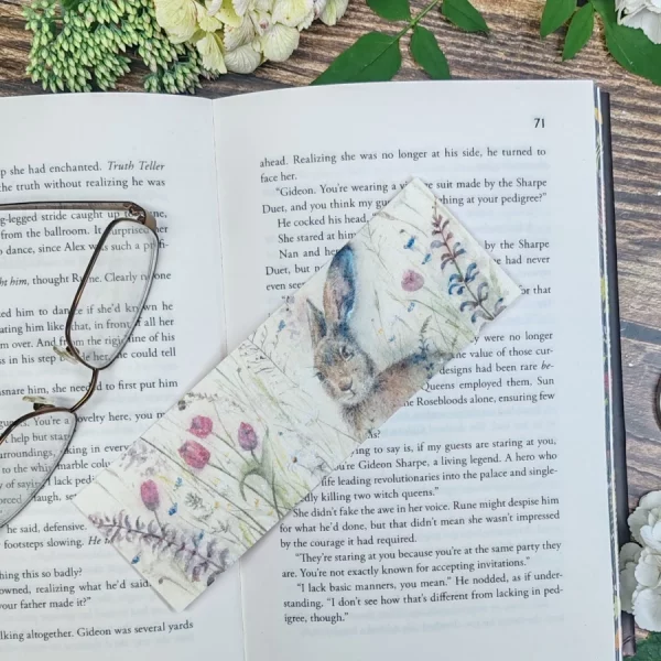 Spring is Hare Bookmark