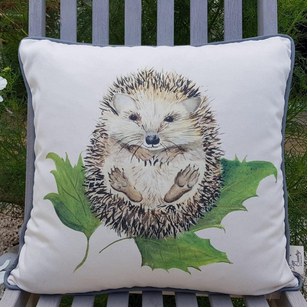 Mr Prickles Hedgehog Cushion Cover