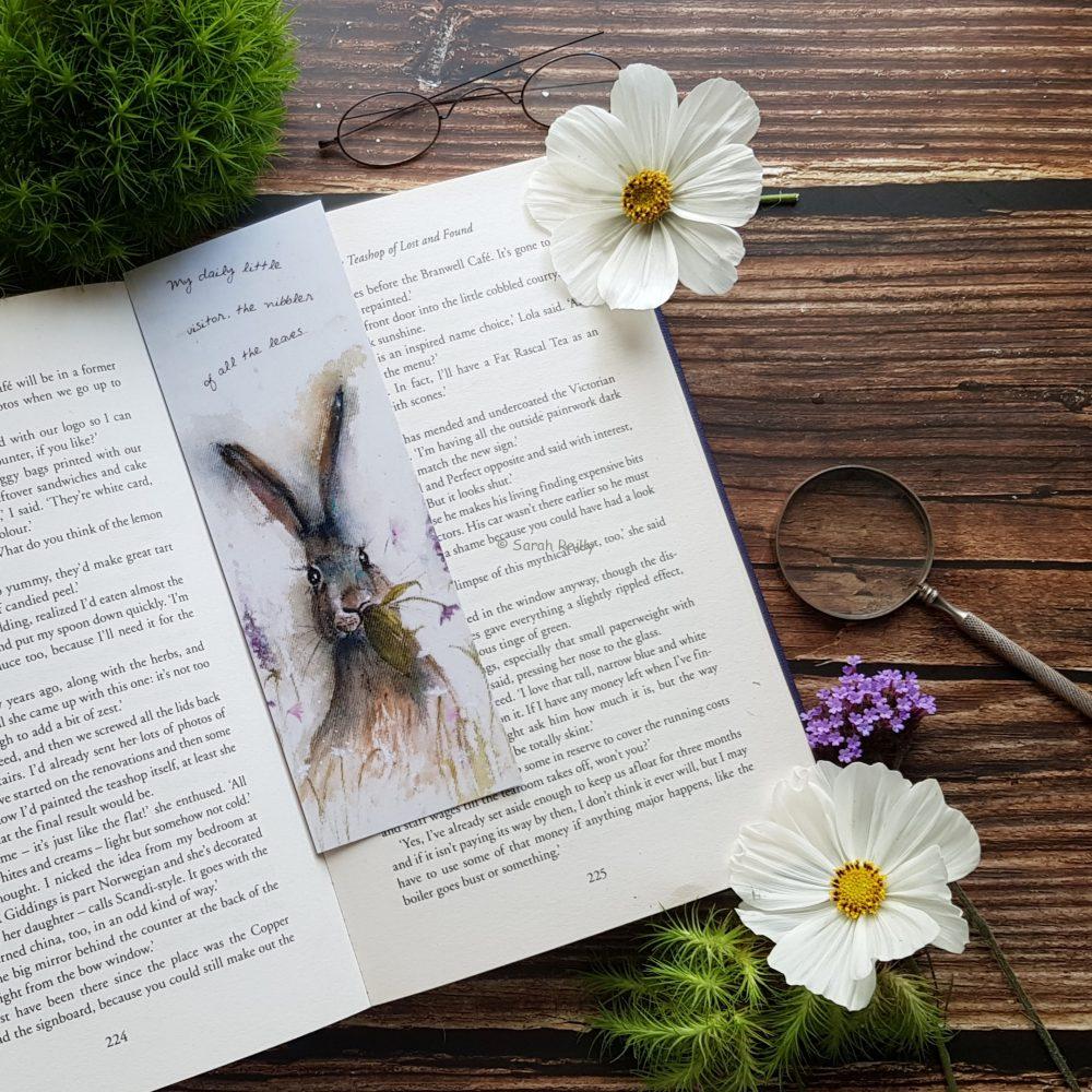 Munching in the Flower Garden Bookmark