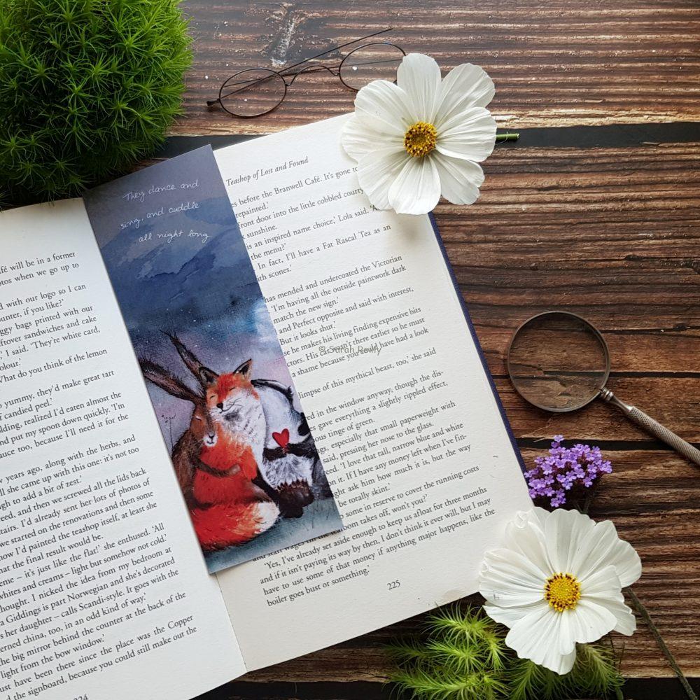 Peace & Huggles Bookmark