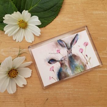 Pink Poppy Love Magnet