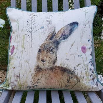 Spring is Hare Cushion Cover