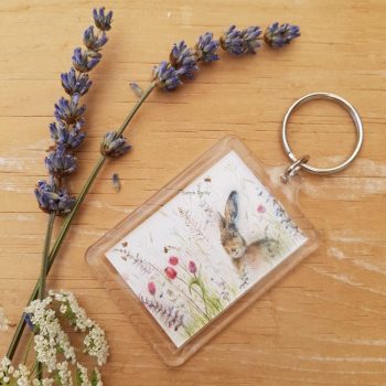 Spring is Hare Keyring