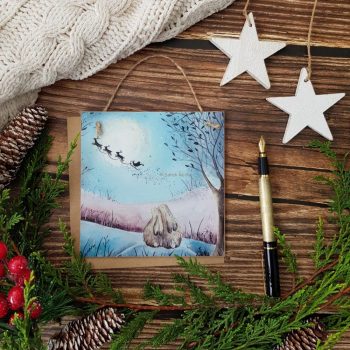Christmas Magic Wooden ForeverCard