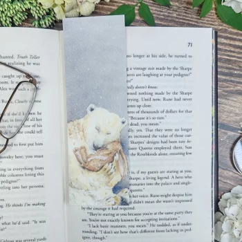 Snow Bear and the Magic Book Bookmark