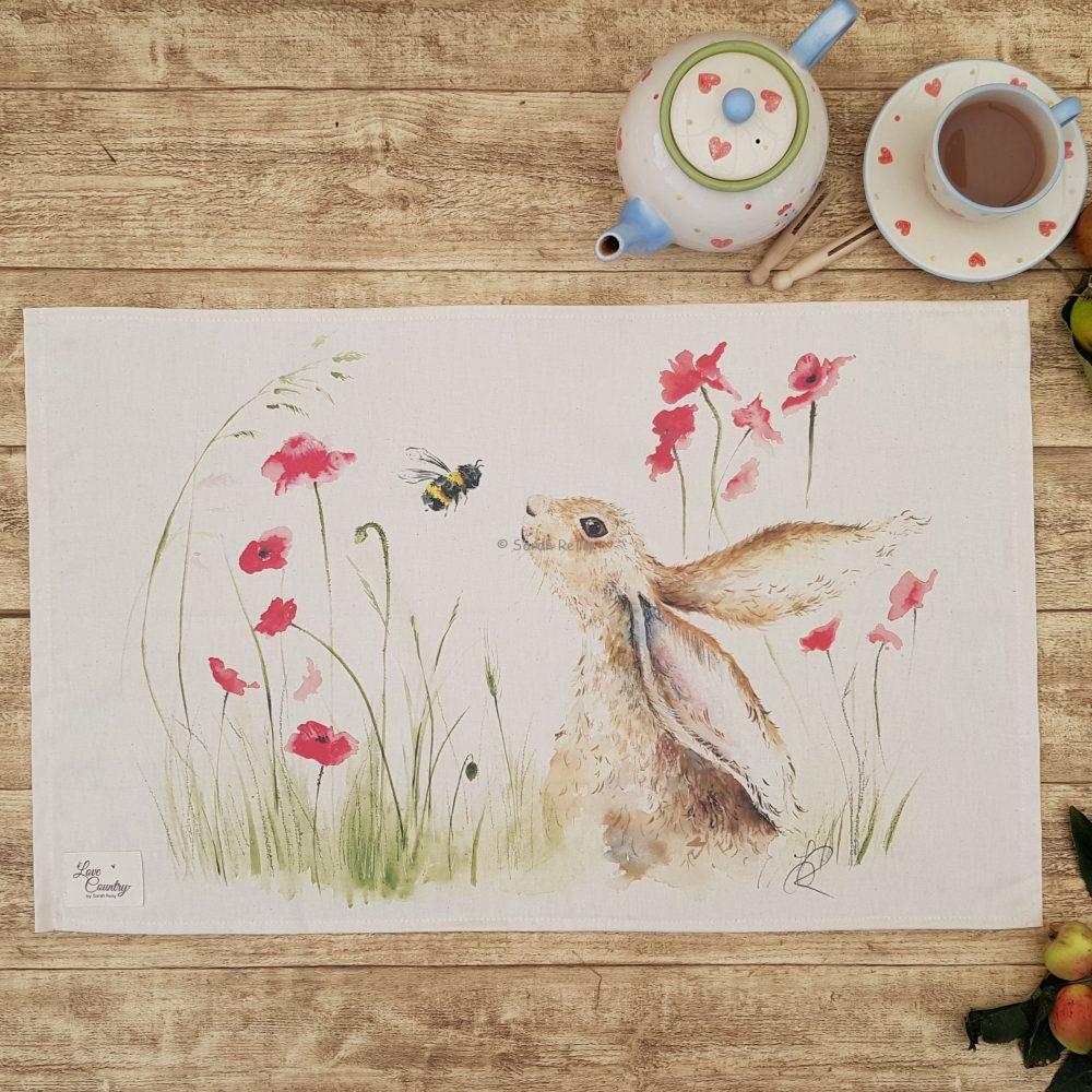 Bee Lovely Tea Towel