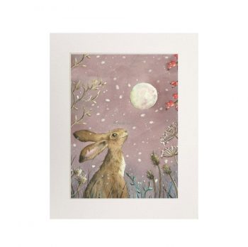 Berries & Snowflakes Print (Portrait)
