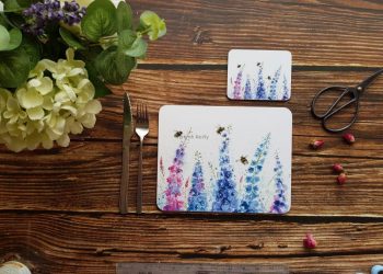 Dangling in the Delphiniums Placemat