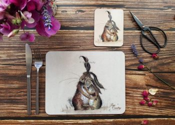 Hares My Heart Placemat