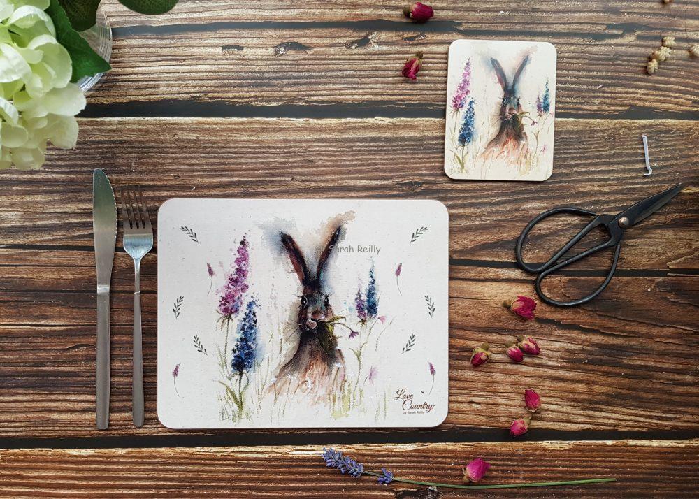 Munching in the Flower Garden Placemat