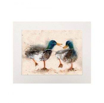Catching up with the Gossip Print (Landscape)