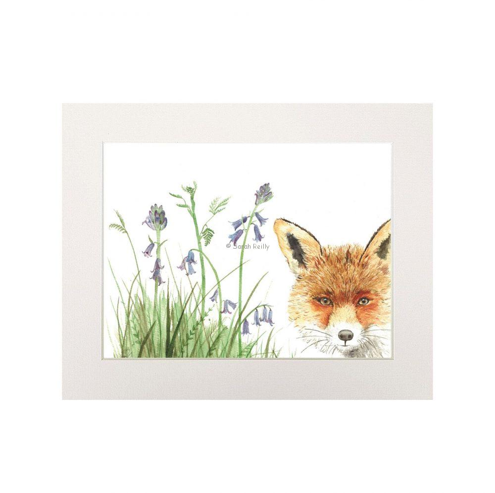 Ever Watchful Fox Print (Landscape)