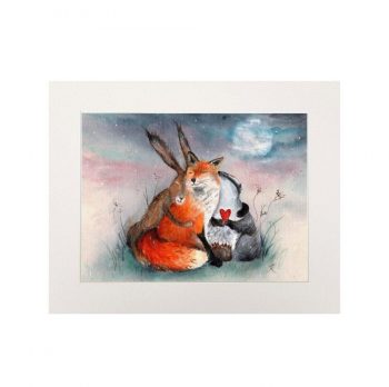 Peace & Huggles Print (Landscape)