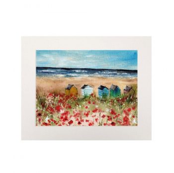 Seaside Poppies Print (Landscape)