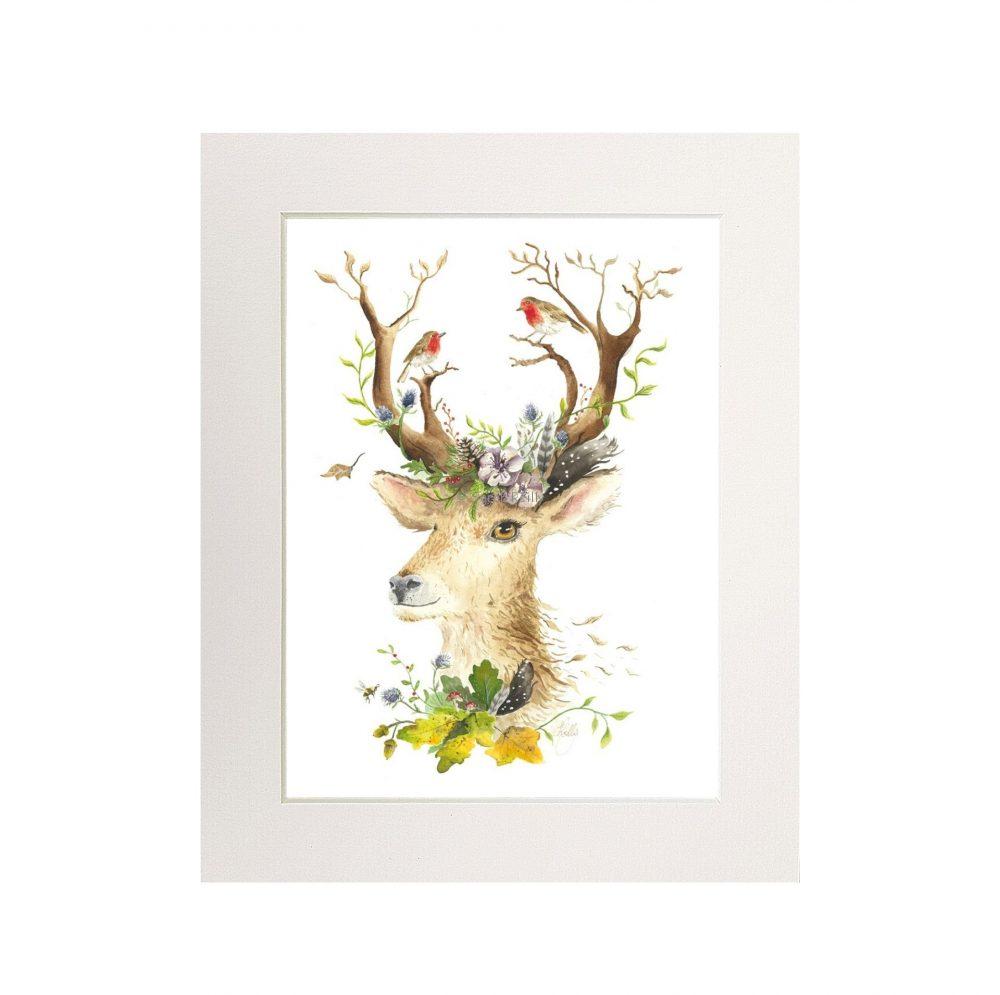 Spirit of the Forest Print (Portrait)