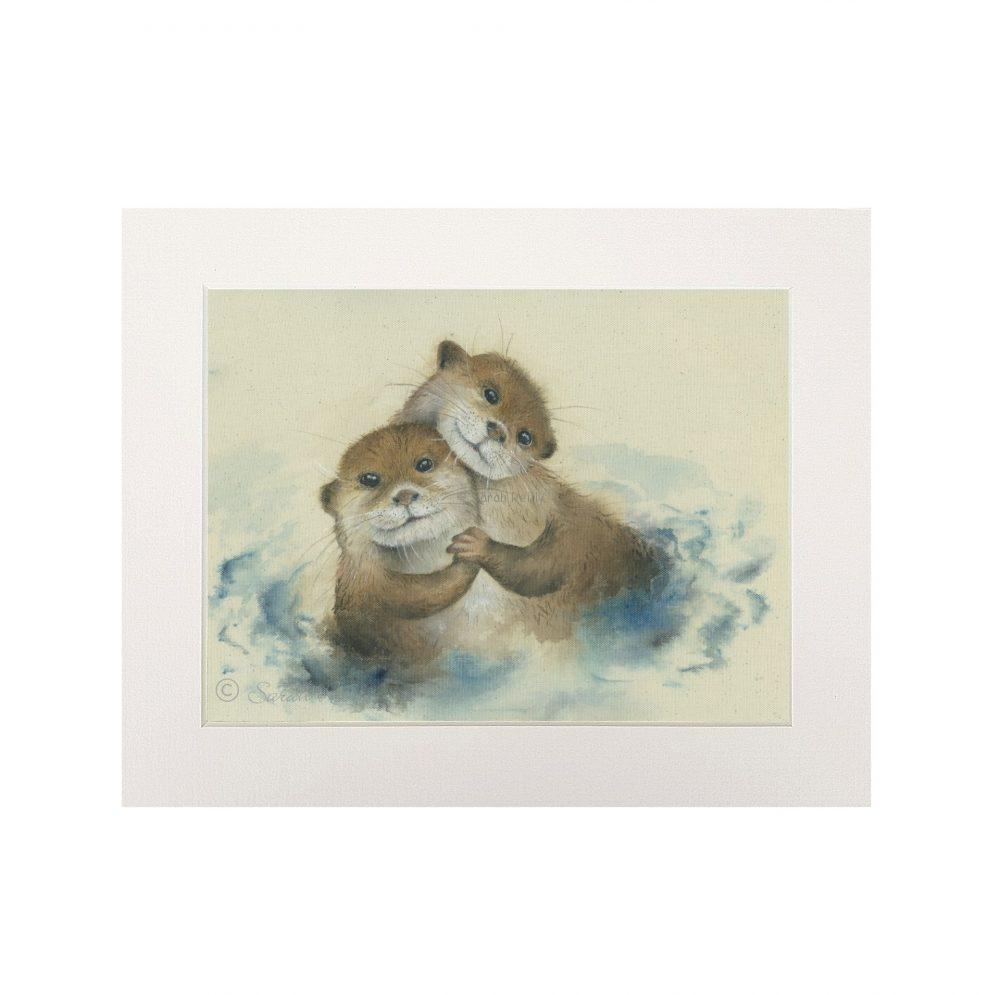 Utterly Otterly Print (Landscape)