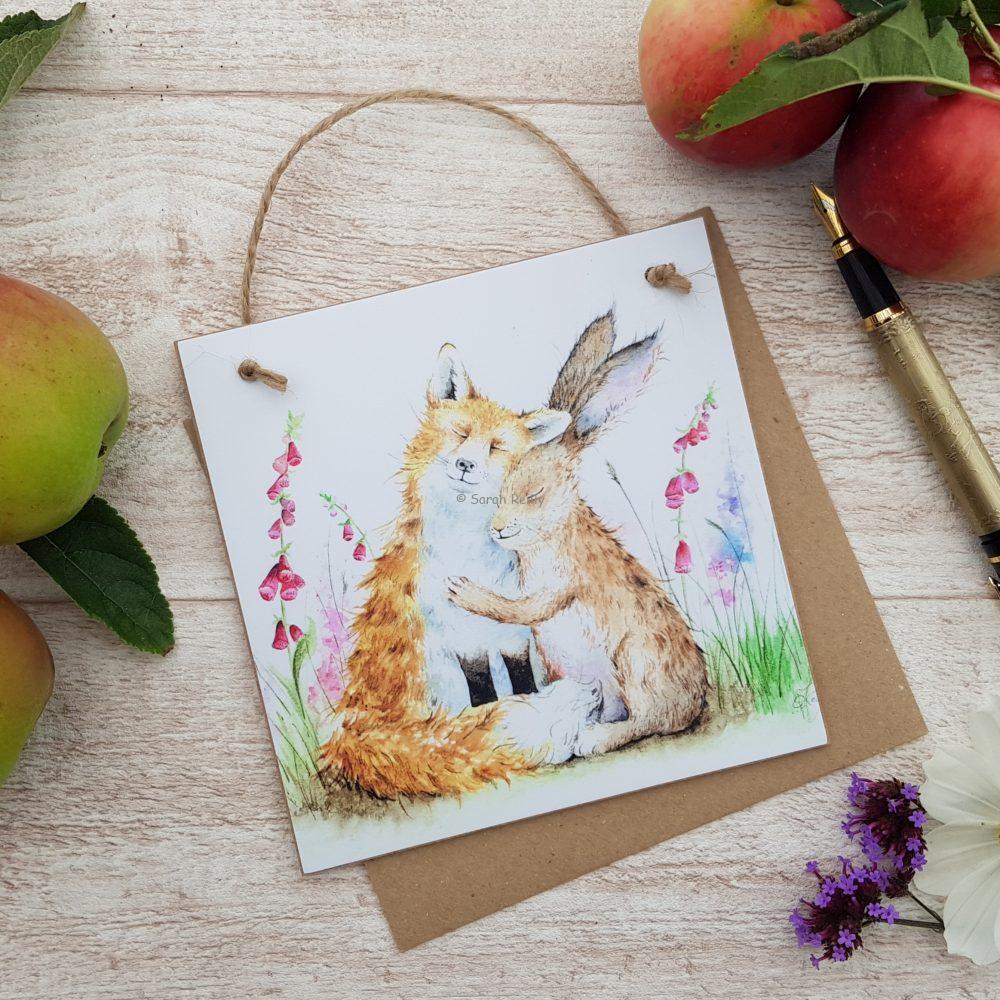 Best Friends Wooden Forever Card