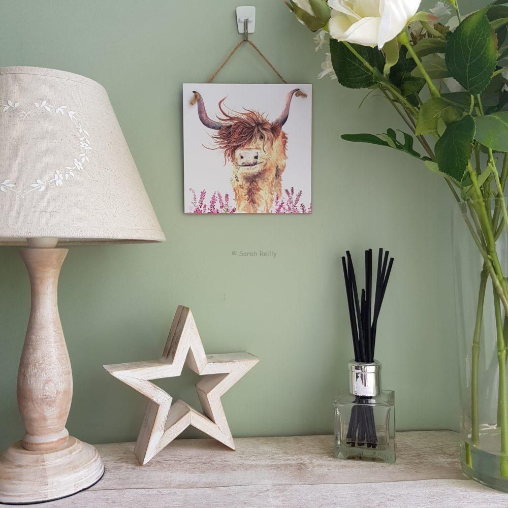 Highland Harriet Wooden Forever Card - Image 2
