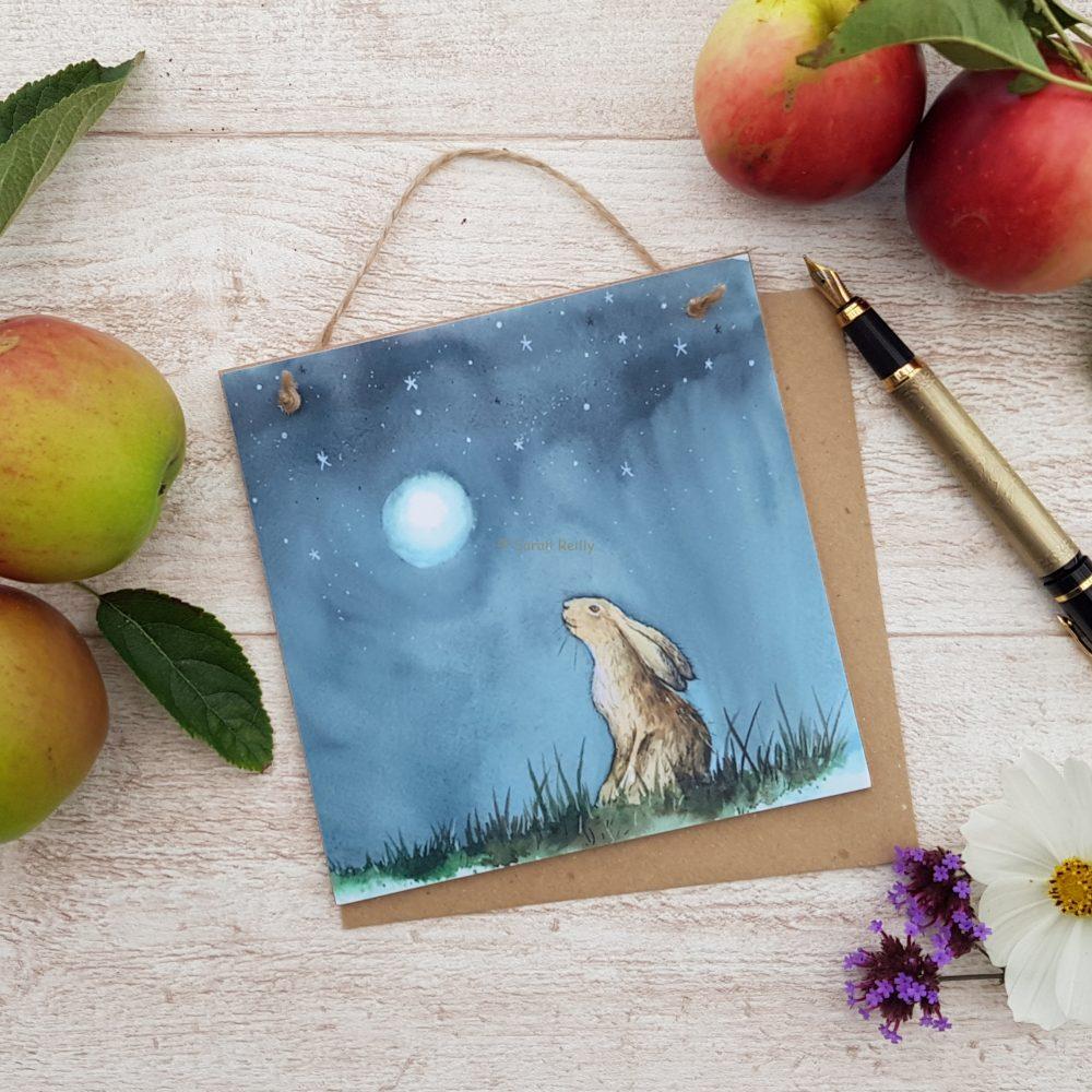 Moongazer Wooden Forever Card