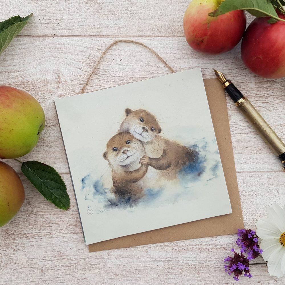 Utterly Otterly Wooden Forever Card