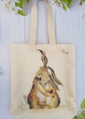 Hares my Heart Tote Bag