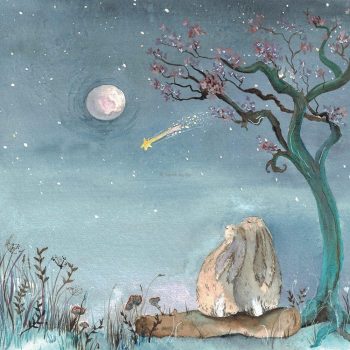 Stars & Dreams - Small Glass Cutting Board