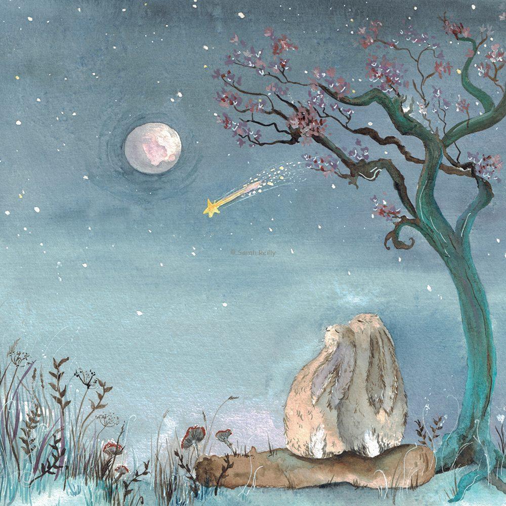 Stars & Dreams - Small Glass Cutting Board