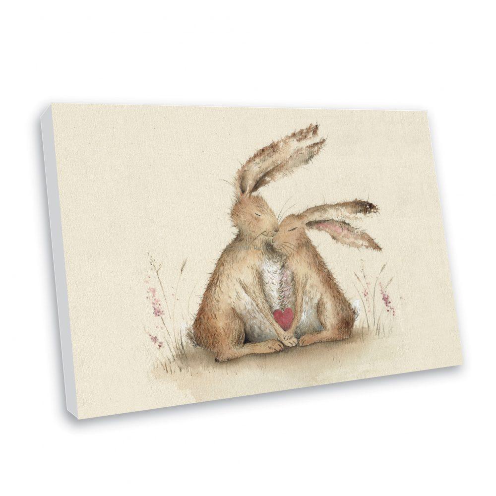 All the Stars in my Heart Canvas Print