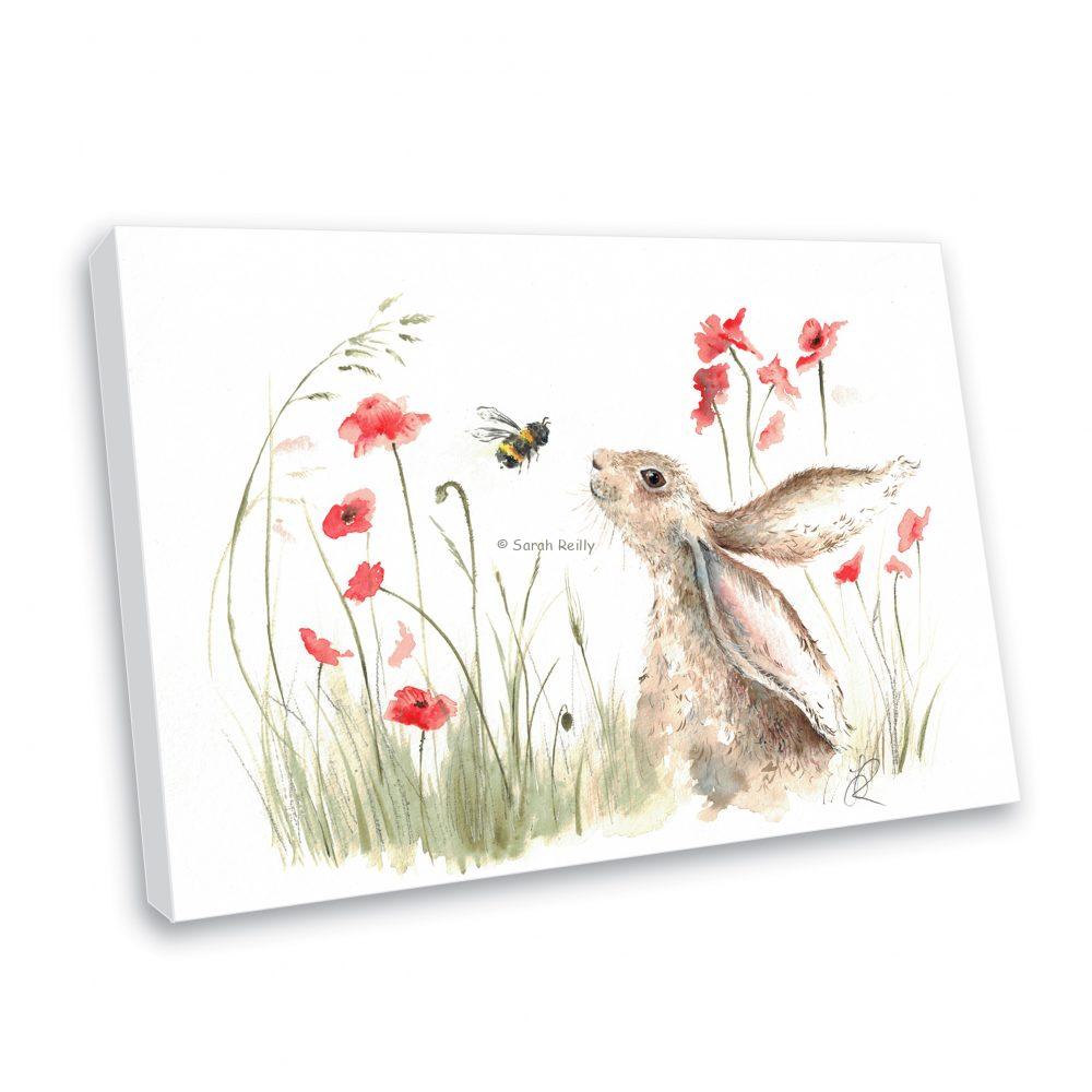 Bee Lovely Canvas Print