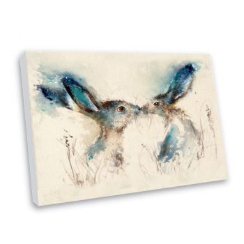 Tickly Kisses Canvas Print