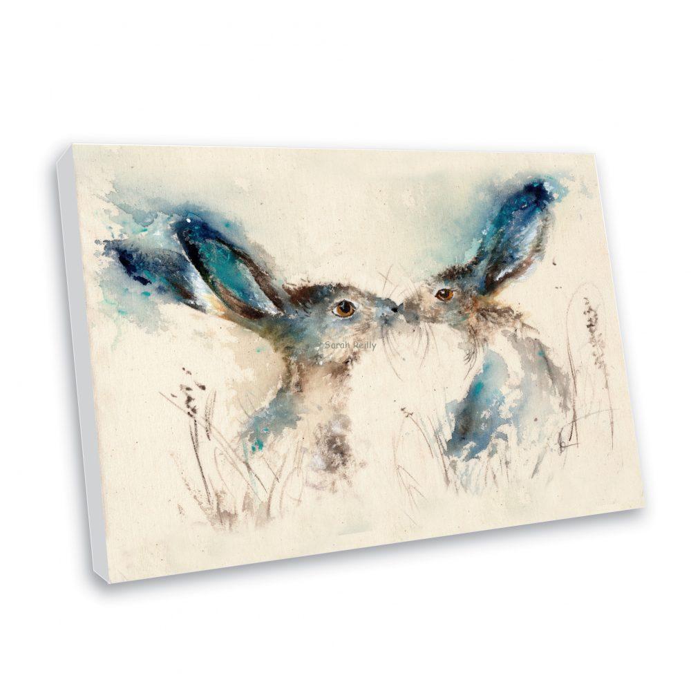 Tickly Kisses Canvas Print