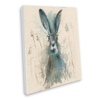 In the Wet Grass Canvas Print