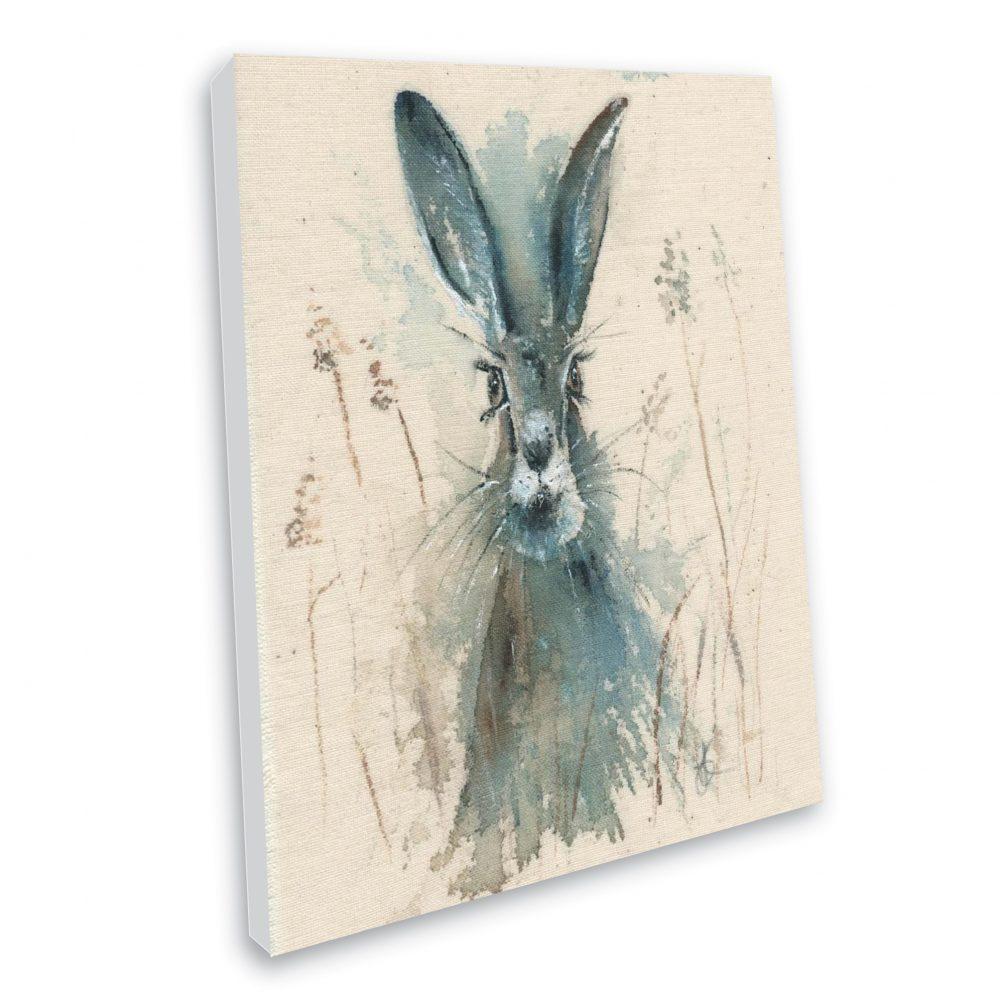 In the Wet Grass Canvas Print