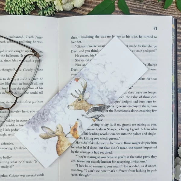 The First Snow Bookmark