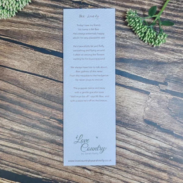 Bee Lovely Bookmark - Image 2