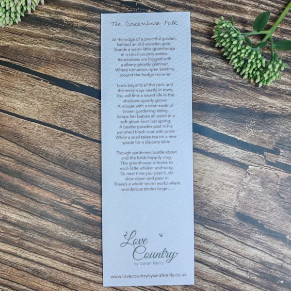 Greenhouse Bookmark - Image 2