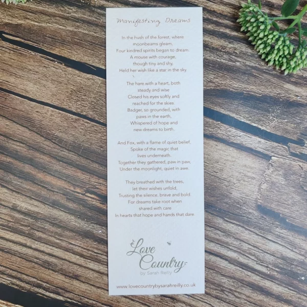 Manifest Your Dreams Bookmark - Image 2
