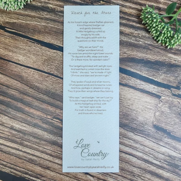 Reach for the Stars Bookmark - Image 2