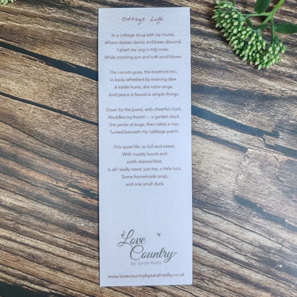 Cottage Life Bookmark - Image 2
